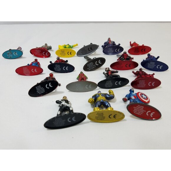 Marvel Nano Metalfigs mixed lot of 18 figures Spider-verse Spider-man Thanos - Picture 11 of 16
